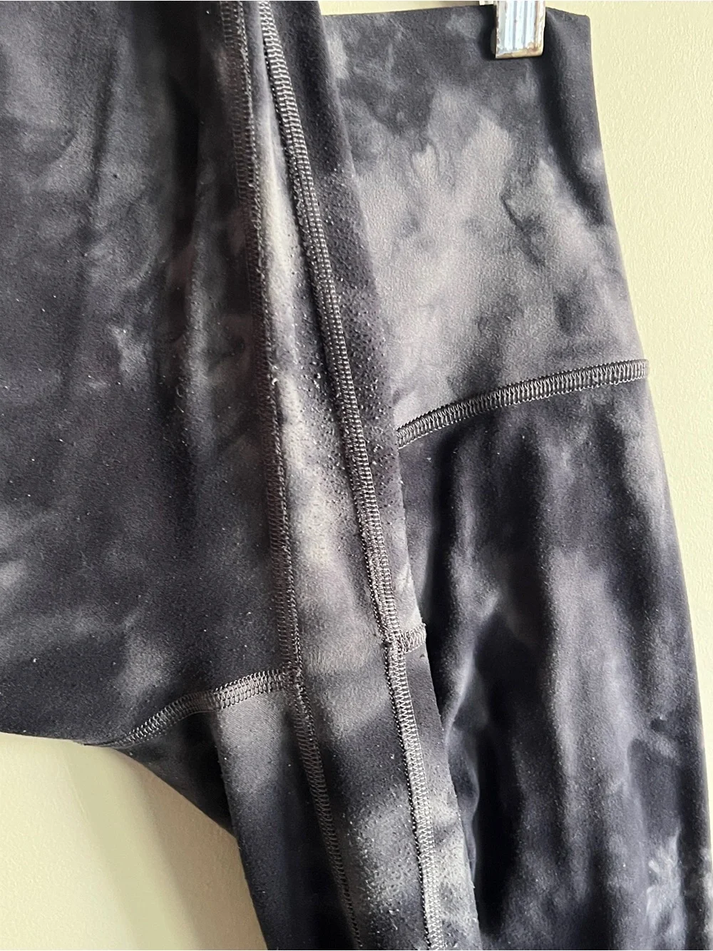 Lululemon 10 Diamond Dye Dark Align Butter Soft Black Gray Yoga Leggings 28”